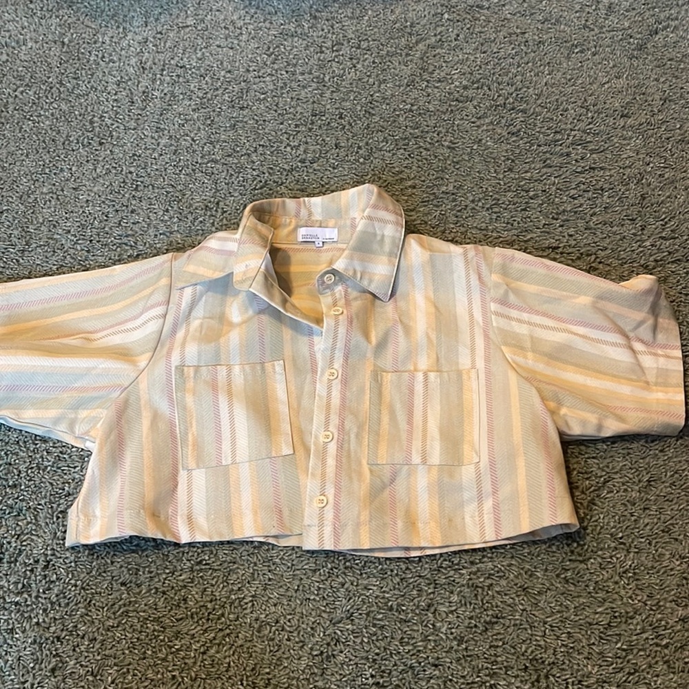 WEWOREWHAT cropped top